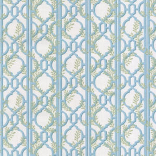 Clara Blue Green by Norbar Fabric ROMANCE 100% COTTON SPAIN 5 1/2"V 8 1/2"H 55" - Fabric Carolina - Clara Blue Green by Norbar Fabric ROMANCE 100% COTTON SPAIN 5 1/2"V 8 1/2"H 55" - Fabric Carolina -
