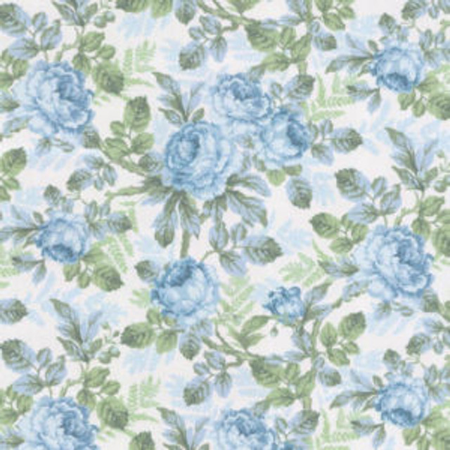 Martinique Blue Green by Norbar Fabric ROMANCE 100% COTTON INDIA 17 3/4"V 36"H 55 - Fabric Carolina - Martinique Blue Green by Norbar Fabric ROMANCE 100% COTTON INDIA 17 3/4"V 36"H 55 - Fabric Carolina -