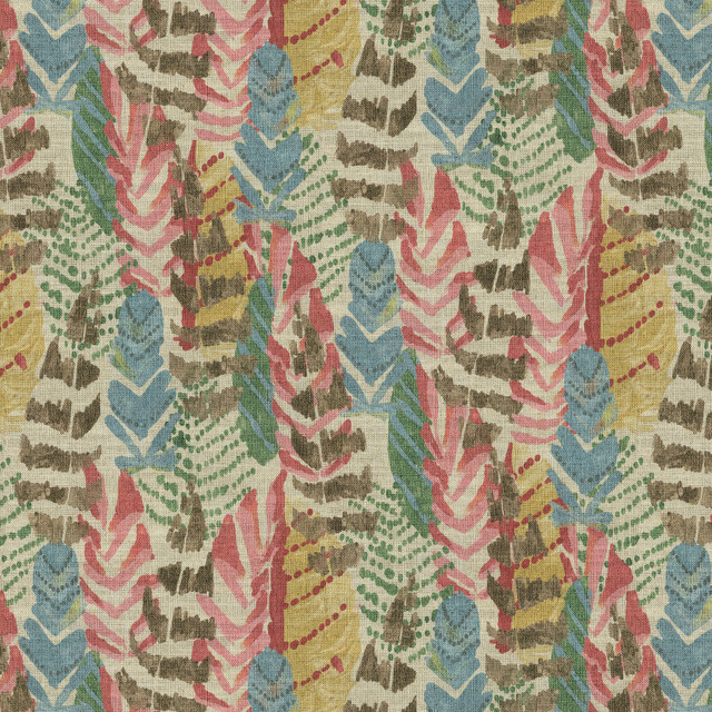 Leaf Plumes Bloom 472570 by PK Lifestyles Fabric Cozy Life VIII 75% Cotton, 25% Linen Pakistan 15000 H: 13.5, V: 25.25 54 - Fabric Carolina - Leaf Plumes Bloom 472570 by PK Lifestyles Fabric Cozy Life VIII 75% Cotton, 25% Linen Pakistan 15000 H: 13.5, V: 25.25 54 - Fabric Carolina -