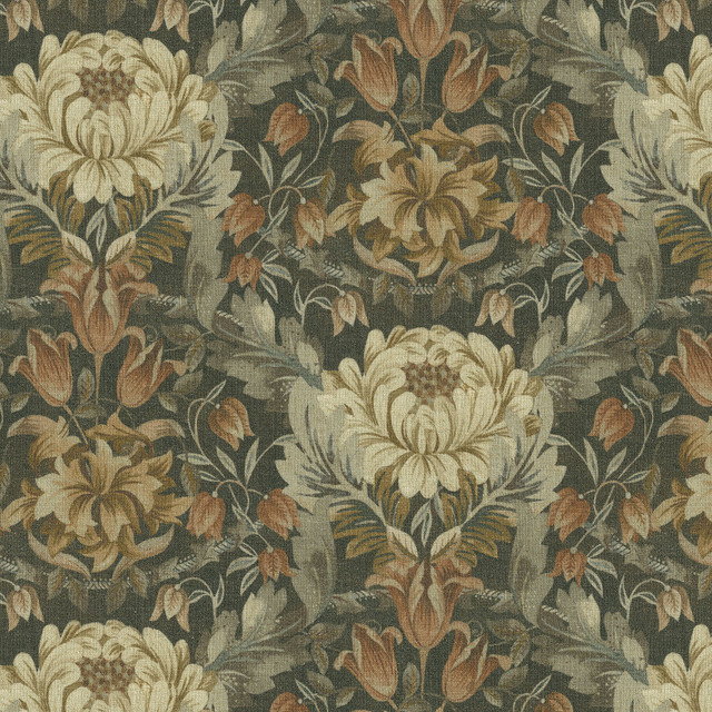Garden Ornament Truffle 472700 by PK Lifestyles Fabric Design by Nature VIII 90% Polyester, 10% Linen China 51000 H: 13.5, V: 25.25 54 - Fabric Carolina - Garden Ornament Truffle 472700 by PK Lifestyles Fabric Design by Nature VIII 90% Polyester, 10% Linen China 51000 H: 13.5, V: 25.25 54 - Fabric Carolina -