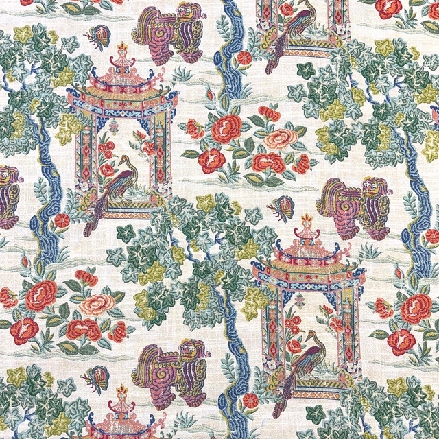 Maymay Vibrant by Magnolia Fabric - 75% Cotton, 25% Linen Pakistan 15,000 WYZ Horizontal: 13.5 and Vertical: 25.25 54 - Fabric Carolina - Maymay Vibrant by Magnolia Fabric - 75% Cotton, 25% Linen Pakistan 15,000 WYZ Horizontal: 13.5 and Vertical: 25.25 54 - Fabric Carolina -