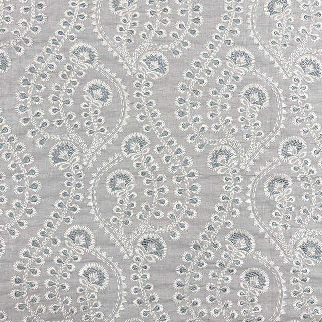 Mordona Mineral by Magnolia Fabric - 60% Cotton, 40% Linen India Horizontal: 12.75 and Vertical: 13.75 51 - Fabric Carolina -