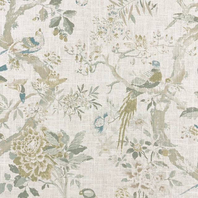 Hidcote Mint by Magnolia Fabric - 55 Linen, 45 Rayon Pakistan 50000 Horizontal: 27 and Vertical: 36 54 - Fabric Carolina -