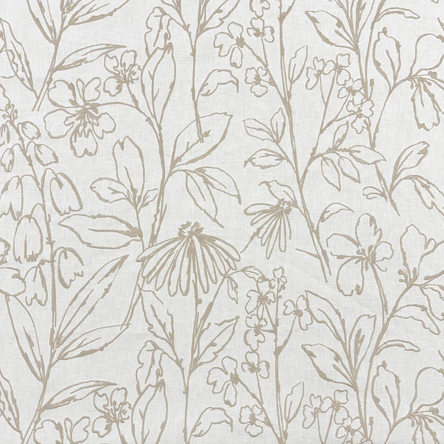 Agnes Ivory by Magnolia Fabric - 52% Poly, 48% Cotton, Emb: 100% Cotton India 3000 Horizontal: 25.5 and Vertical: 18.75 51 - Fabric Carolina -