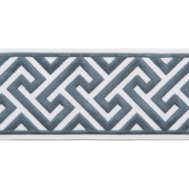 Melrose Emb Tape Surf by Magnolia Trim - 51% Fibranne, 49% Polyester China Horizontal: and Vertical: 3.5 - Fabric Carolina -