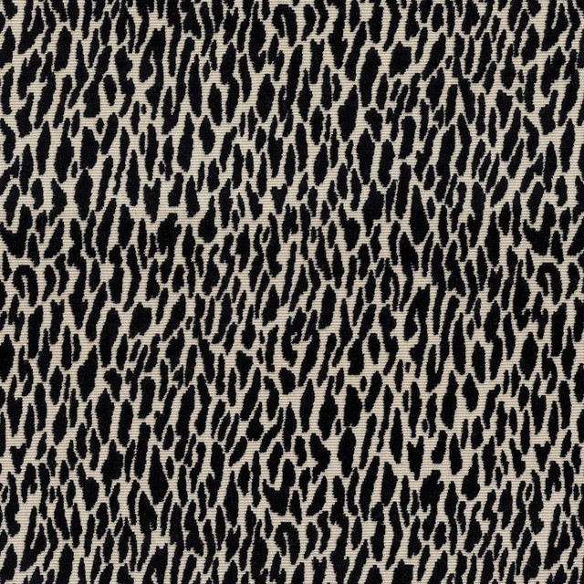 Wild Thing Domino by RM CoCo Fabric Gemstones II Tahitian Gray Pearl to Onyx 63% Rayon 37% Polyester See Sample 35000 Horizontal: 13.38 and Vertical: 14.17 55 - Fabric Carolina -