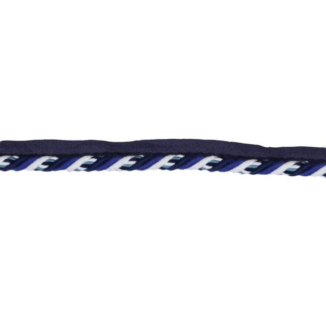 LC101 LIPCORD .5" GROTTO BLUE by RM CoCo Trim Bahama Breeze 60% Cotton 32% Acrylic 8% Polyester See Sample 0 Horizontal: 0 and Vertical: 0 0.5 - Fabric Carolina -