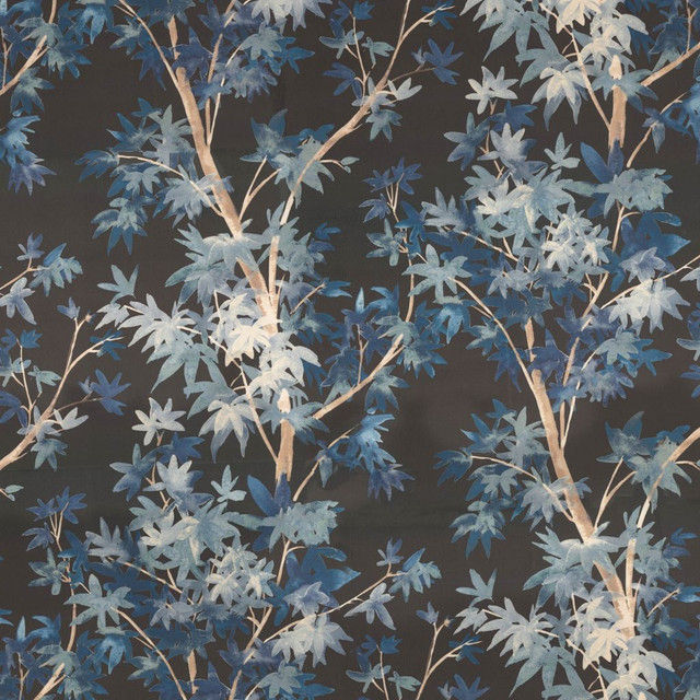 Forestridge Midnight Blue by RM CoCo Fabric Gemstones II Ice Blue Larimar to Lazuli 100% Polyester See Sample 0 Horizontal: 26.77 and Vertical: 24.41 55 - Fabric Carolina -
