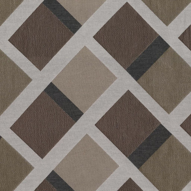 Pathway Trellis Truffle by RM CoCo Fabric Gemstones II Tahitian Gray Pearl to Onyx 84% Polyester 16% Spun Viscose See Sample 0 Horizontal: 12.99 and Vertical: 6.3 53 - Fabric Carolina -