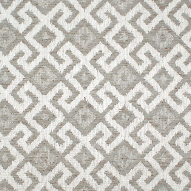 Anasazi Fret Sterling by RM CoCo Fabric Artifacts Collection 86% Polyester 14% Cotton See Sample 40000 Horizontal: 6.85 and Vertical: 6.85 54 - Fabric Carolina -