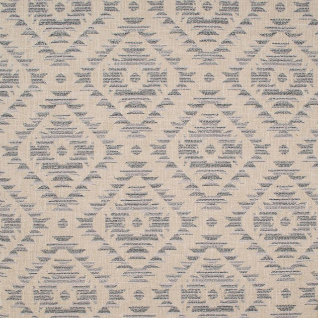 Chichen Itza Pewter by RM CoCo Fabric Artifacts Collection 100% Polyester See Sample 30000 Horizontal: 6.85 and Vertical: 6.75 54 - Fabric Carolina -