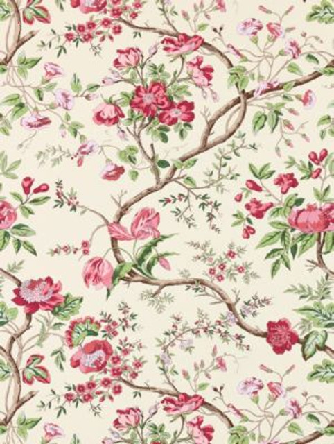 Persephone Print Heirloom Rose SC166510002 by Scalamandre Fabric THE METROPOLITAN MUSEUM OF ART 100% ORGANIC COTTON ITALY LIGHT DUTY Horizontal: 29.5" and Vertical: 27.25" 54.5 - Fabric Carolina - Persephone Print Heirloom Rose SC166510002 by Scalamandre Fabric THE METROPOLITAN MUSEUM OF ART 100% ORGANIC COTTON ITALY LIGHT DUTY Horizontal: 29.5" and Vertical: 27.25" 54.5 - Fabric Carolina -