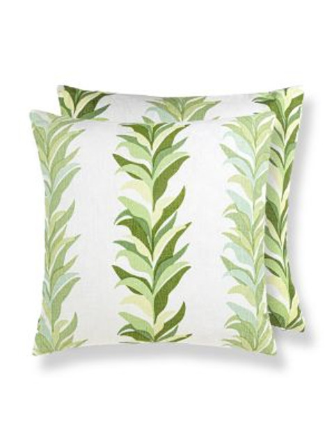 Chira Island Pillow 22 X 22 - Leaf HNSDDK166520001 by Scalamandre Pillows COLOR POP 100% LINEN U.S.A. Horizontal: and Vertical: 0 - Fabric Carolina - Chira Island Pillow 22 X 22 - Leaf HNSDDK166520001 by Scalamandre Pillows COLOR POP 100% LINEN U.S.A. Horizontal: and Vertical: 0 - Fabric Carolina -