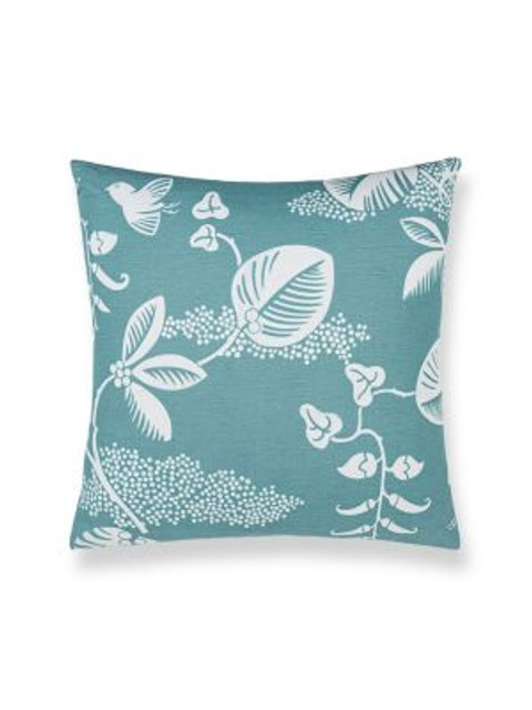 Pepper Pillow 22 X 22 - Turquoise HNSDDK166550003 by Scalamandre Pillows COLOR POP 67% LINEN 33% COTTON U.S.A. Horizontal: and Vertical: 0 - Fabric Carolina -
