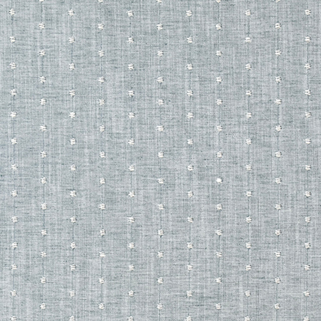 In Knots Baltic by Carole Fabric English Garden Base: 82% Polyester, 11% Cotton, 7% Linen Embr: 78% Cotton, 22% Viscose 51,000 Wyzenbeek Double Rubs 1" V, 2 3/8" H 52*" - Fabric Carolina -