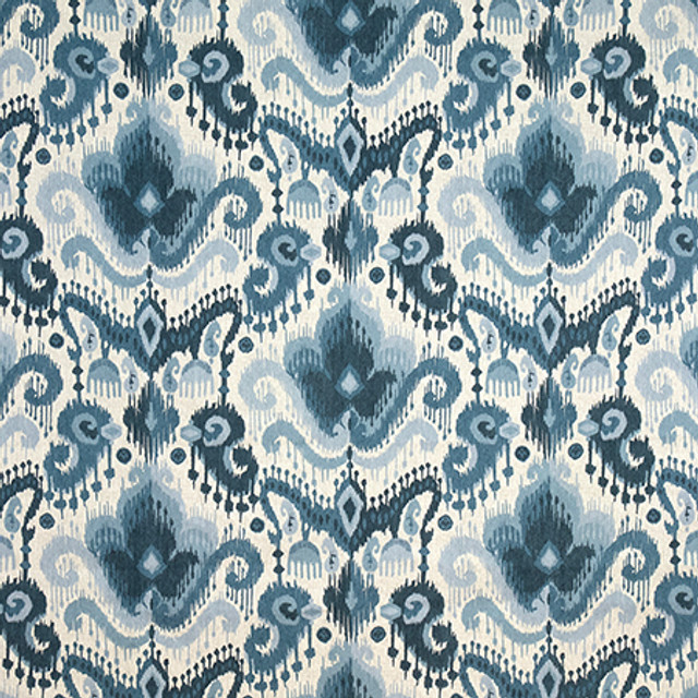 Duck Call Navy by Carole Fabric Go West 100% Cotton 30,000 Wyzenbeek Double Rubs 24 3/4" V, 13 1/2" H HD 55" - Fabric Carolina -