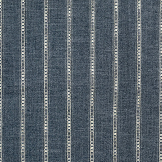 Long Haul Chambray by Carole Fabric Go West 89% Polyester, 7% Cotton, 4% Linen 51,000 Wyzenbeek Double Rubs 3/8" V, 2 5/8" H 56" - Fabric Carolina -
