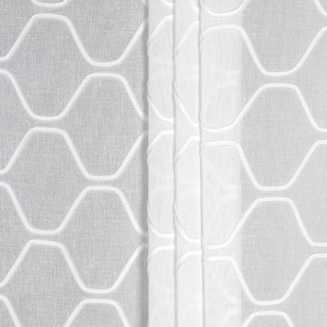 Inner Peace Cloud by Carole Fabric Sheer Impressions Base: 100% Polyester Embr: 100% Polyester N/A 6" V, 6" H 112*" - Fabric Carolina -