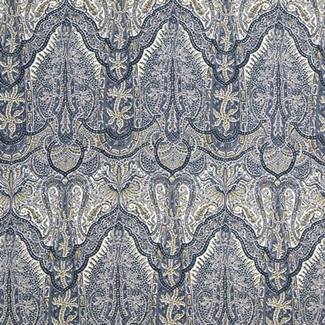 Push Ahead Slate by Carole Fabric Well Suited 55% Linen, 45% Rayon- Stain Repellent 12,000 Wyzenbeek Double Rubs 9" V, 36" H 54" - Fabric Carolina -