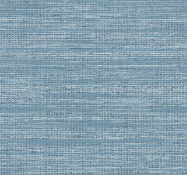 Beachgrass Coastal Blue by Seabrook Wallpaper Beach House United States 60.75 25.2" 27" - Fabric Carolina -