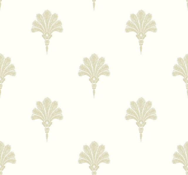 Summer Fan Sand Dunes by Seabrook Wallpaper Beach House United States 60.75 12.6" 27" - Fabric Carolina -