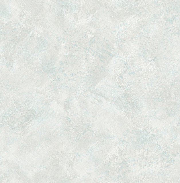 Faux Metallic Ivory, Powder Blue, and White by Seabrook Wallpaper French Impressionist United States 56.12 20.87" 20.5" - Fabric Carolina -