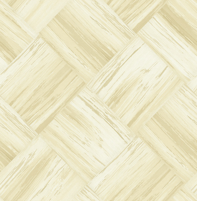 Masquerade Weave Metallic Gold and Off-White by Seabrook Wallpaper Nouveau Luxe United States 56.05 20.87" 20.5" - Fabric Carolina -