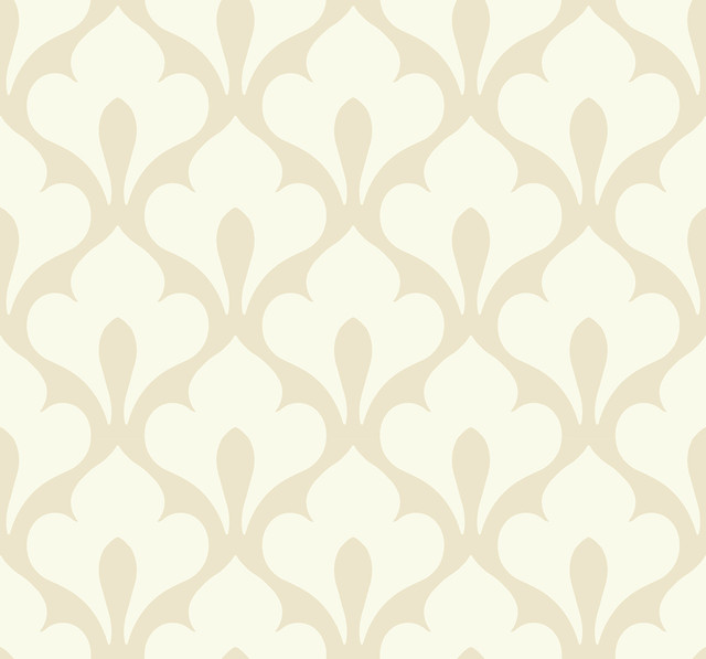 Grenada Cream and Off-White by Seabrook Wallpaper Tortuga United States 60.75 8.4" 27" - Fabric Carolina -