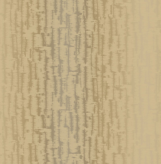 Koi Texture Metallic Gold and Taupe by Seabrook Wallpaper Koi United States 56.05 20.87" 20.5" - Fabric Carolina -
