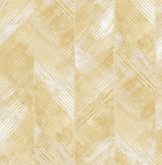 Hubble Texture Metallic Gold Striped by Seabrook Wallpaper Avant Garde United States 56.05 20.87" 20.5" - Fabric Carolina -
