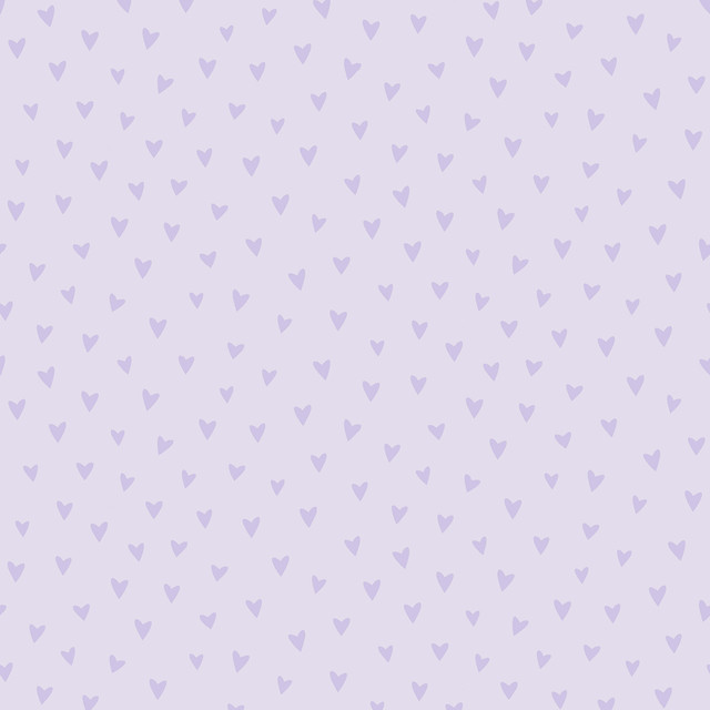 Sparkle Heart Lilac Glitter by Seabrook Wallpaper Playdate Adventure United States 56.05 10.43" 20.5" - Fabric Carolina -