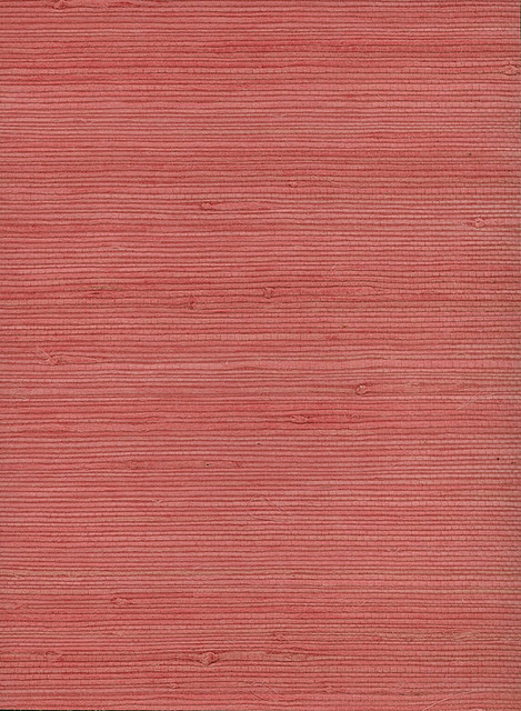 Jute Pink by Seabrook Wallpaper Natural Resource China 72 0" 36" - Fabric Carolina -