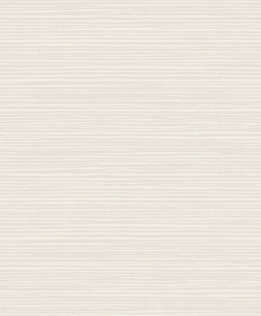 Horizontal Texture Silver and Ivory by Seabrook Wallpaper Aura Netherlands 56.05 10.43" 20.5" - Fabric Carolina -