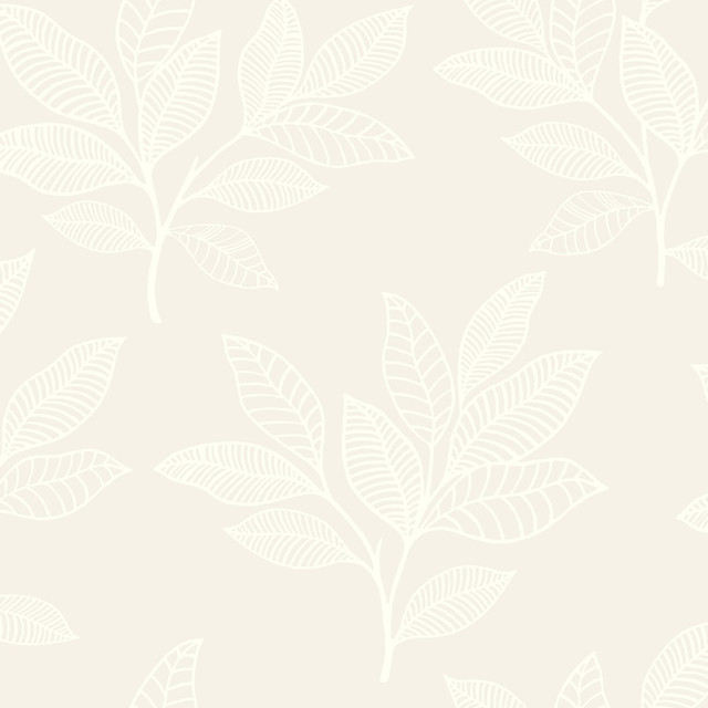 Paradise Leaves Sand Dune by Seabrook Wallpaper Boho Rhapsody United States 56.05 20.87" 20.5" - Fabric Carolina -