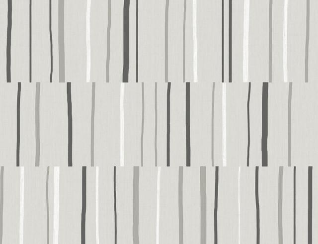 Block Lines Warm Stone by Seabrook Wallpaper Living with Art United States 60.53 20.87" 27" - Fabric Carolina -