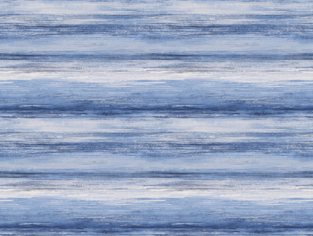 Sunset Stripes Fabric Moody Blue and Frost by Seabrook Wallpaper Living with Art United States 13.5 20.87" 3" - Fabric Carolina -