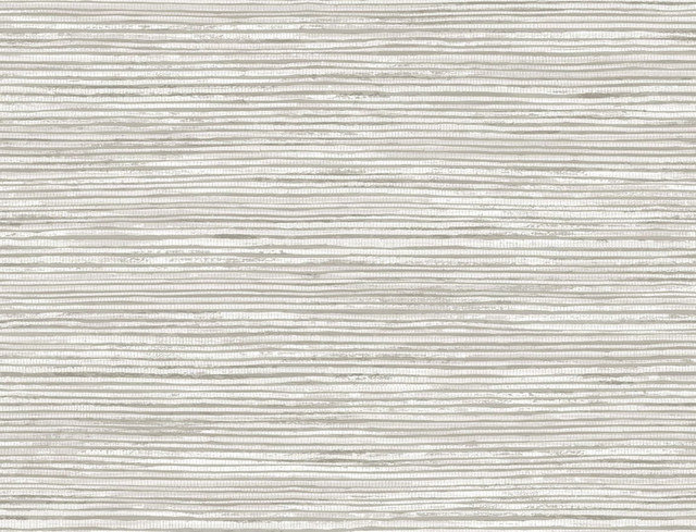 Osprey Faux Grasscloth Cove Gray and Silver by Seabrook Wallpaper Luxe Retreat United States 60.53 20.87" 27" - Fabric Carolina -