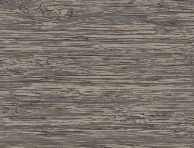 Washed Shiplap Embossed Vinyl Dark Ash by Seabrook Wallpaper Luxe Retreat United States 60.53 20.87" 27" - Fabric Carolina -