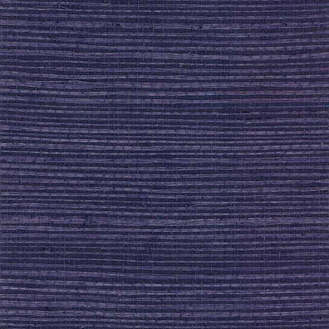 Sisal Grasscloth Indigo by Seabrook Wallpaper Luxe Retreat China 72 0" 36" - Fabric Carolina -
