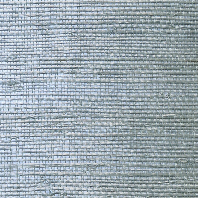 Sisal Grasscloth Metallic Frost by Seabrook Wallpaper Luxe Retreat China 72 0" 36" - Fabric Carolina -