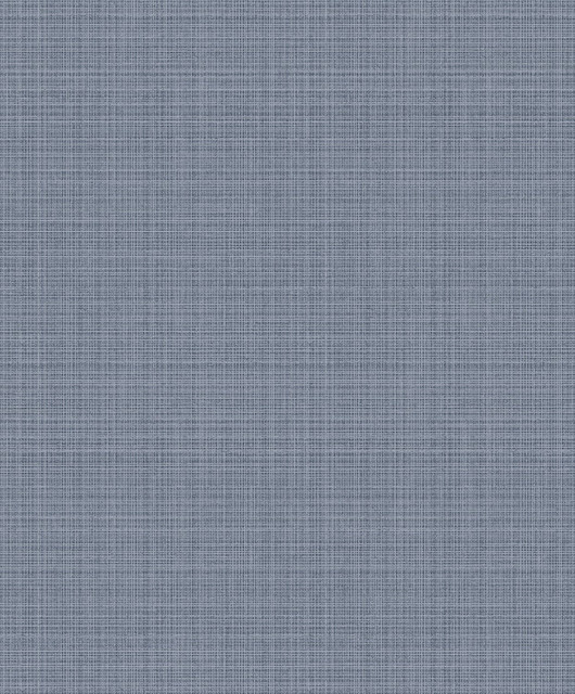 Crosshatch Linen Metallic Slate Blue by Seabrook Wallpaper Essential Textures Netherlands 56.05 12.6" 20.5" - Fabric Carolina -