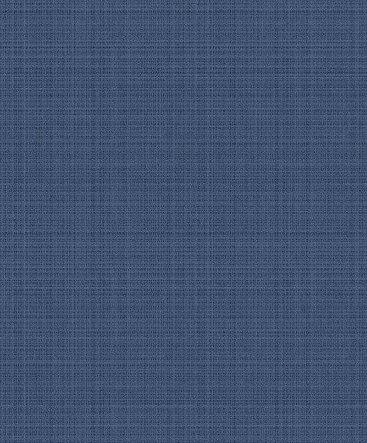 Crosshatch Linen Metallic Storm Blue by Seabrook Wallpaper Essential Textures Netherlands 56.05 12.6" 20.5" - Fabric Carolina -