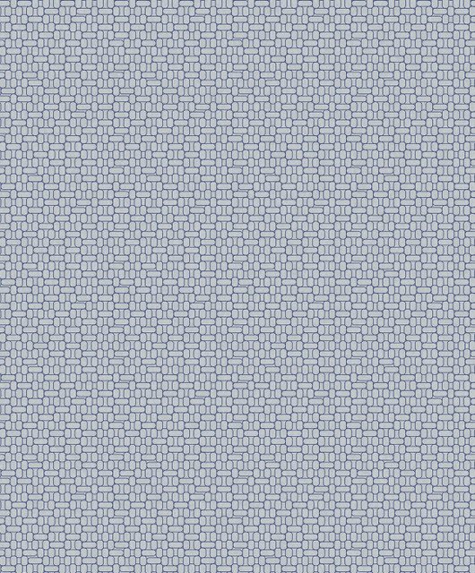 Capsule Geometric Skylight & Navy by Seabrook Wallpaper Mondrian Netherlands 56.5 3.15" 20.5" - Fabric Carolina -