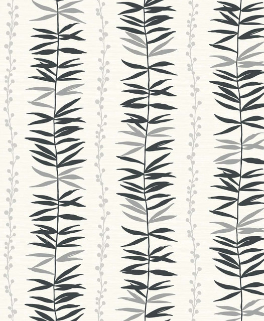 Summer Garland Shadow by Seabrook Wallpaper The Simple Life Netherlands 57.5 12.6" 20.9" - Fabric Carolina -