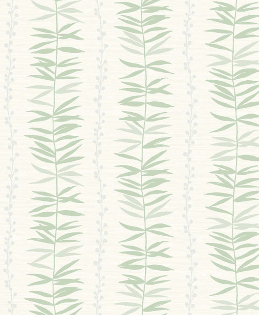Summer Garland Forest by Seabrook Wallpaper The Simple Life Netherlands 57.5 12.6" 20.9" - Fabric Carolina -