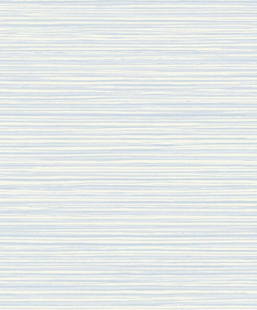 Calm Seas Blue Mist by Seabrook Wallpaper The Simple Life Netherlands 57.5 12.6" 20.9" - Fabric Carolina -