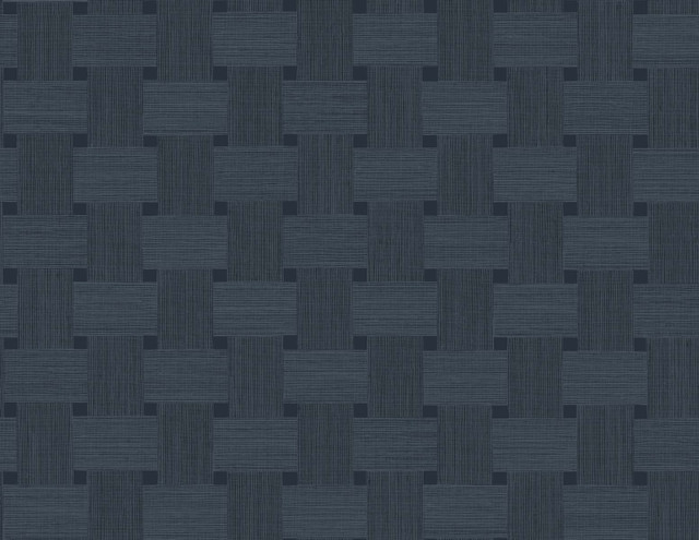 Basketweave Alpha by Seabrook Wallpaper Even More Textures United States 60.53 20.87" 27" - Fabric Carolina -