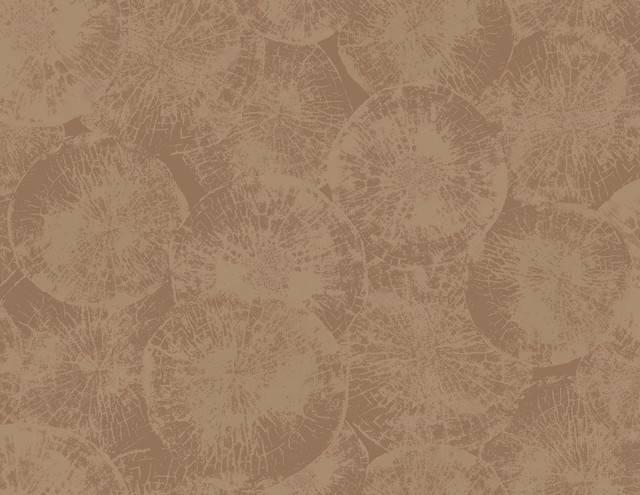 Eren Warm Clay by Seabrook Wallpaper Japandi Style United States 60.53 20.87" 27" - Fabric Carolina -