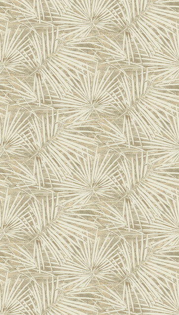 Rei Mural Pavestone & Silver by Seabrook Wallpaper Japandi Style United States 56.67 68" 68" - Fabric Carolina -
