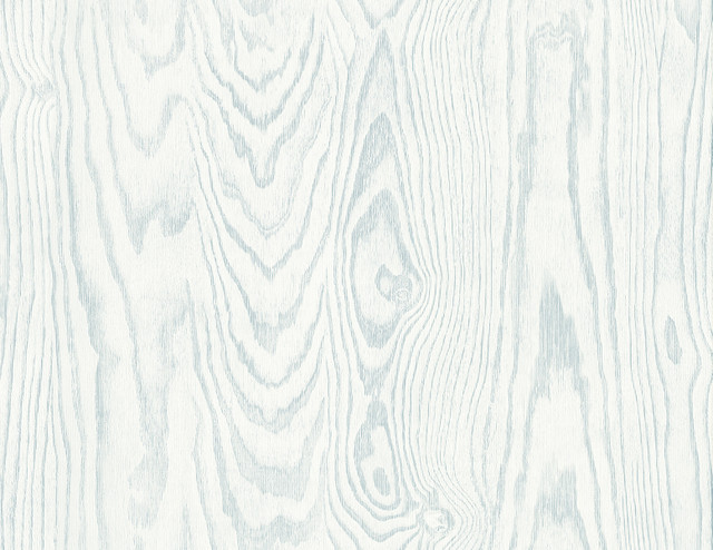 Kyoto Faux Woodgrain Soft Blue by Seabrook Wallpaper White Heron United States 60.75 10.43" 27" - Fabric Carolina -